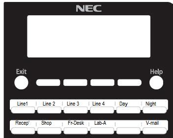 Nec Phone Label Template